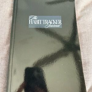 Black Habit Tracker Journal